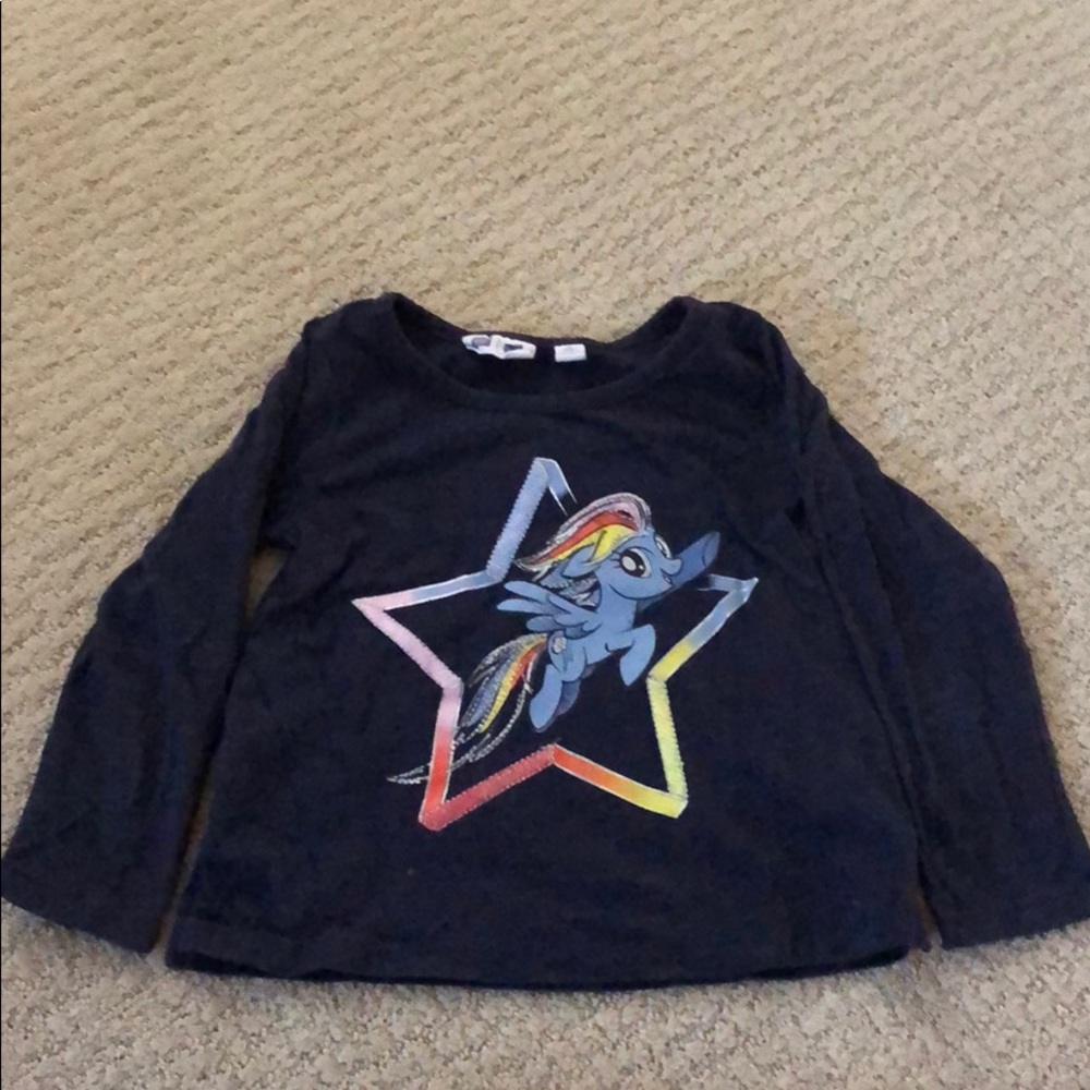 Gap rainbow dash shirt